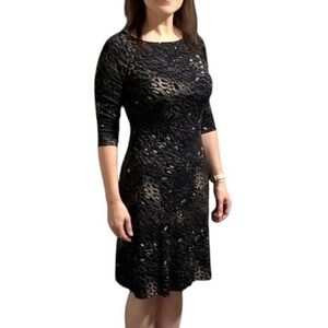 SALE! Tory Burch 3:4 Sleeve Knee-Length Dress - Like New - XS